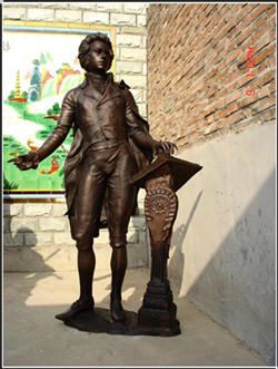 莫扎特銅雕 莫扎特銅雕