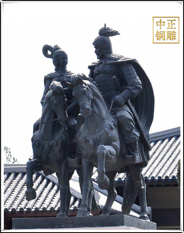 霸王虞姬銅雕塑.jpg 霸王虞姬銅雕塑.jpg