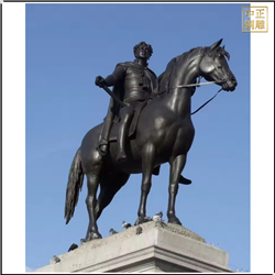 大型騎馬景觀(guān)人物雕塑