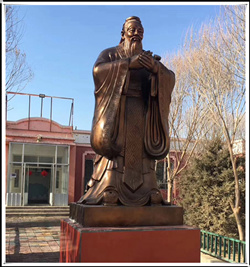 鑄銅孔子