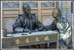 中醫(yī)文化人物雕塑批發(fā)