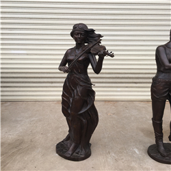 景觀(guān)銅雕人物