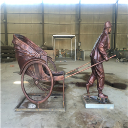 黃包車(chē)夫銅像