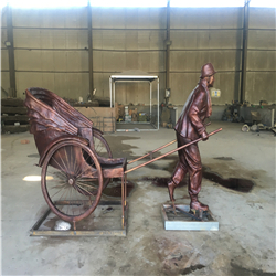 拉車(chē)雕塑價(jià)格